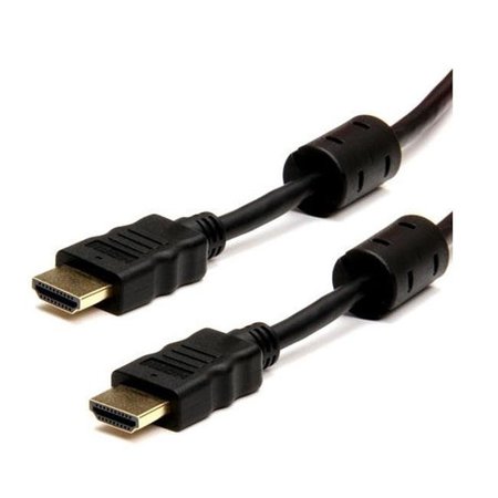 CMPLE CMPLE 789-N 15FT 28AWG HDMI Cable with Ferrite Cores- Black 789-N